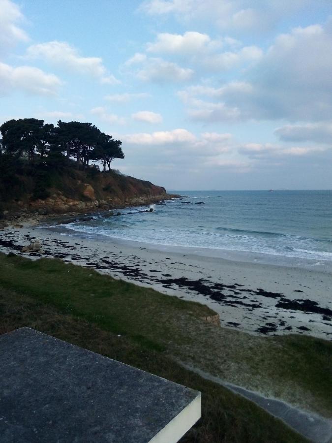 Maisonnette Vue Mer Panoramique Trestel Plage 4 Personnes Trévou-Tréguignec Exterior foto