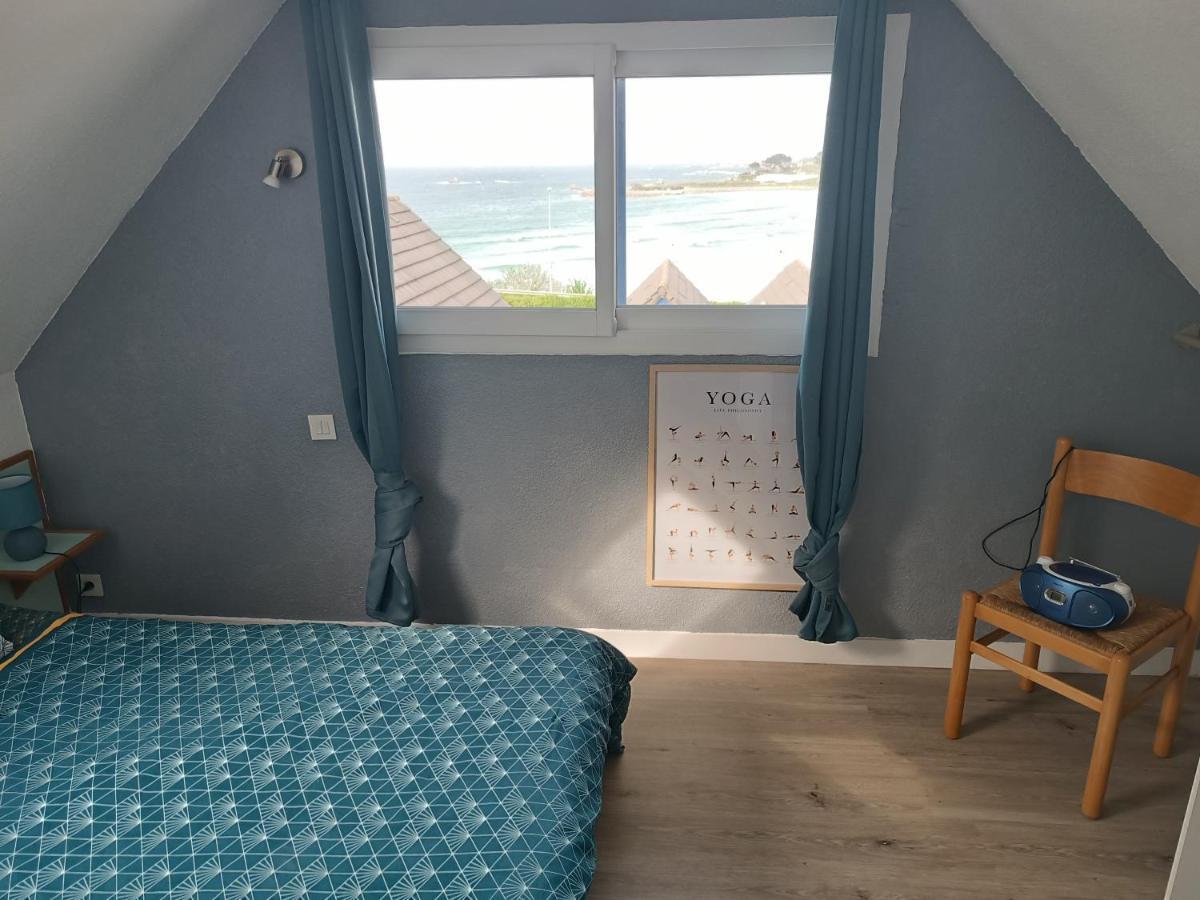 Maisonnette Vue Mer Panoramique Trestel Plage 4 Personnes Trévou-Tréguignec Exterior foto